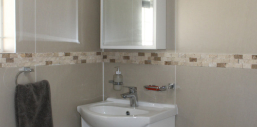 Basin Vanity and Chest Mirror