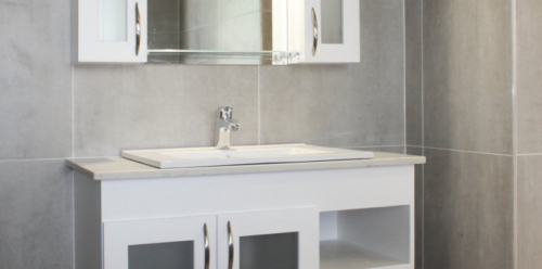Basin Vanity and Mirror Vanity