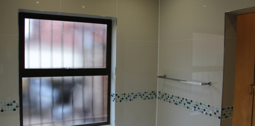 Bath Towel Rail and New Sash Window