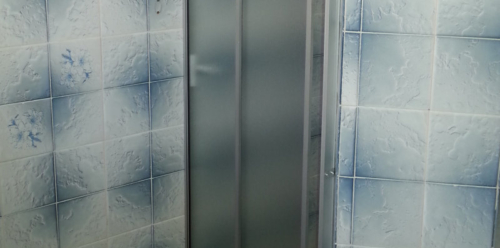 Guest Bathroom Shower Before