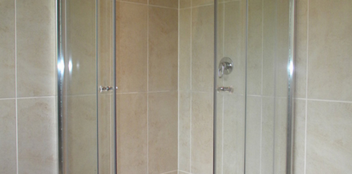 Corner Entry Shower