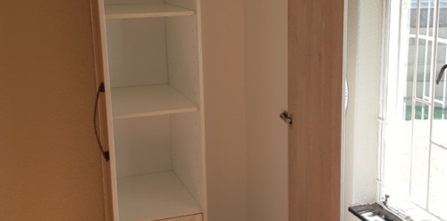 Cupboard with Flap Section