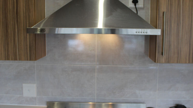 Gas Stove and hood extractor