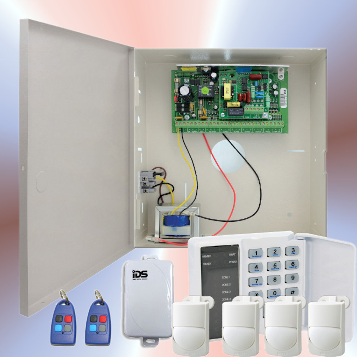 IDS 805 8-zone Alarm Kit