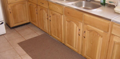 Oak Clad Completed Washing Area