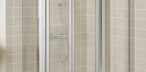 Penta Corner Entry shower Folding Door