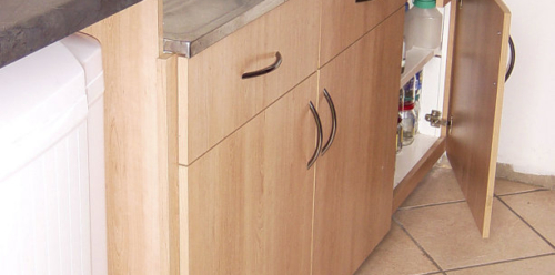 Sink Unit Clad Completed