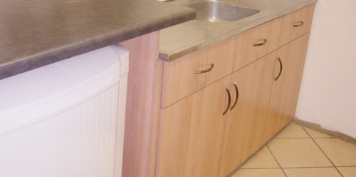 Sink Unit Clad Completed