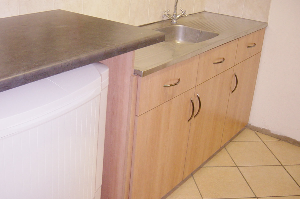 Sink Unit Clad Completed