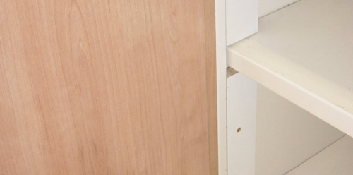Sink Unit Clad Potted hinges