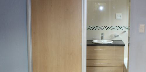 Prefabricated Sliding Door Open