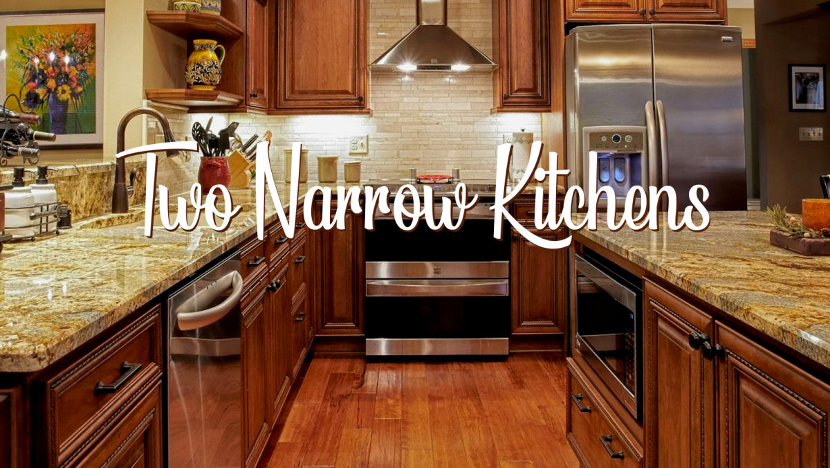 Two Narrow Kitchens