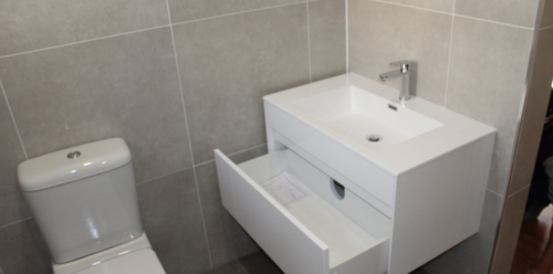 WC and Wall Hung Basin Vanity