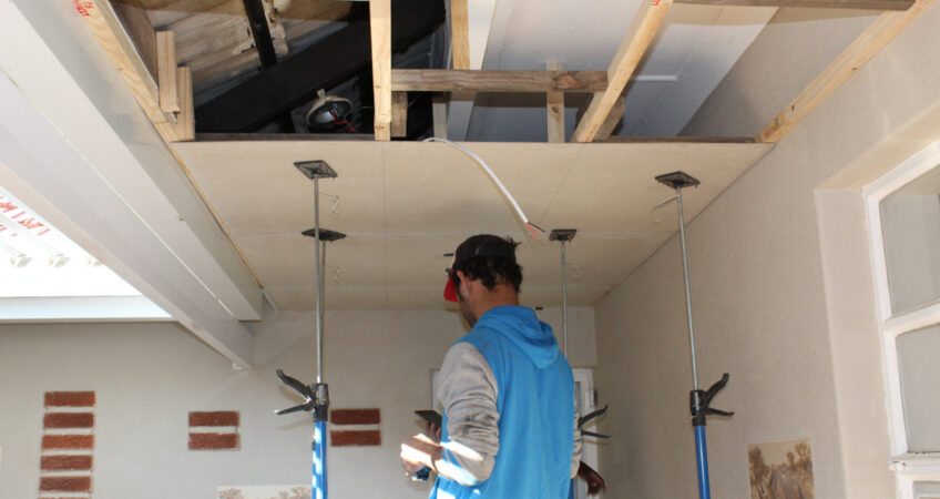 Patio Eave Ceiling modification