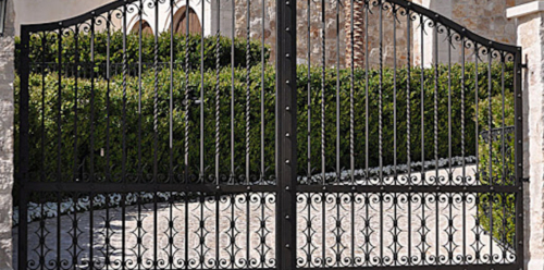 Wrought Iron Swing Gates