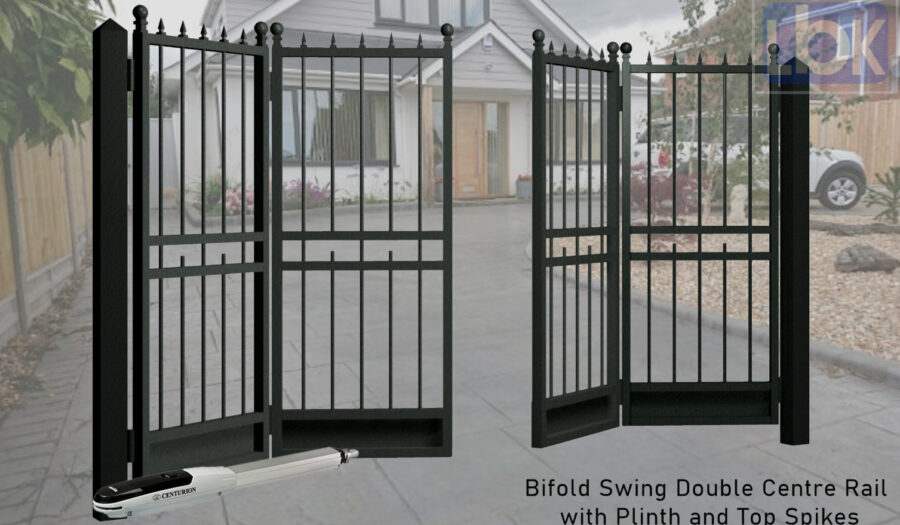 Bifold Swing Driveway Gates